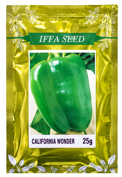 California Wonder seed package