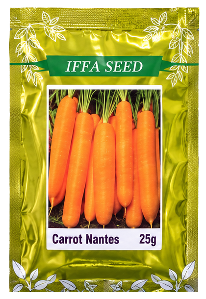Carrot Nantes seed package